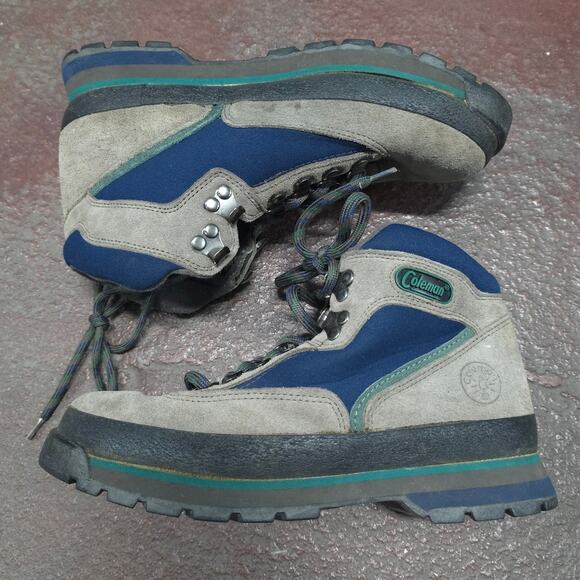 Coleman Nateal Women US 7.5 Hiking Outdoor boots sneakers 152222 vintage READ main image 8